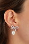 Heliophilia Silver Pendientes de Metal Plateados